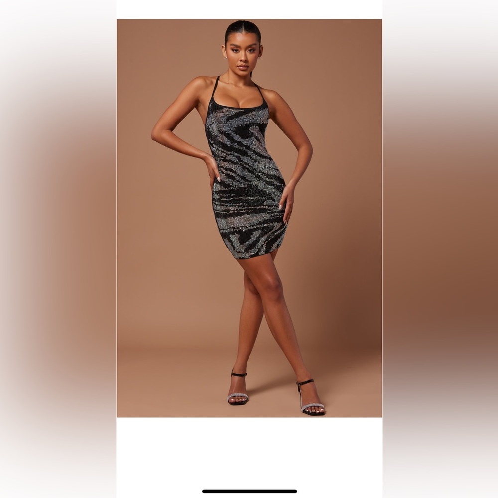 Jacquelyn embellished mini dress
